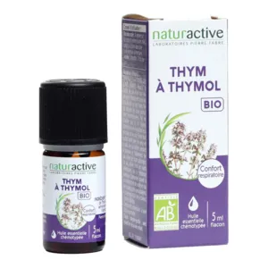 Huile essentielle de Thym à thymol Naturactive