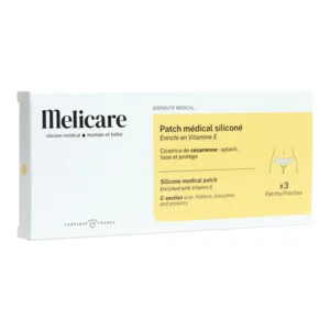 Melicare Patch médical siliconé cicatrice césarienne