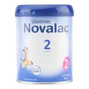 Novalac lait 2ème âge pour bébé