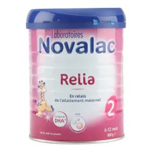 Novalac lait 2ème age Relia