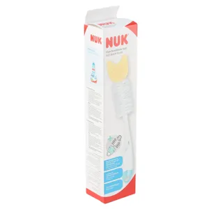 Goupillon Nuk 2 en 1 bout éponge