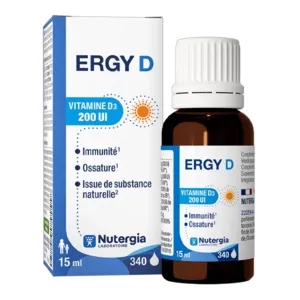 Nutergia Vitamine D3 Ergy D