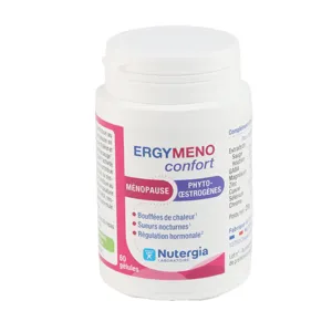 Gélules Ménopause Ergymeno Confort Nutergia