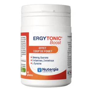 Gélules Coup de fouet Ergytonic Boost Nutergia