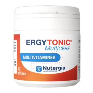 Nutergia Ergytonic MultiCébé multivitamines en gélules