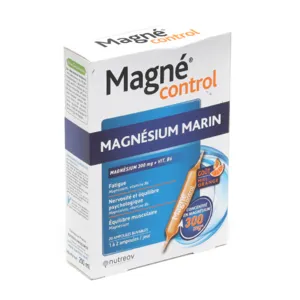 Nutreov magnésium marin Magné Control ampoules