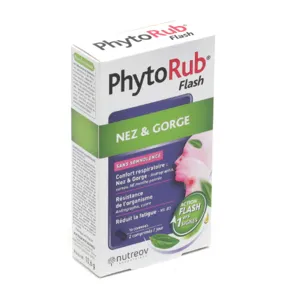PhytoRub Flash nez & gorge comprimés