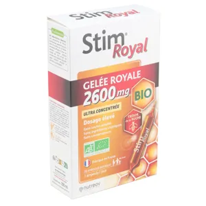 Stim Royal ampoules Gelée royale bio 2600 mg