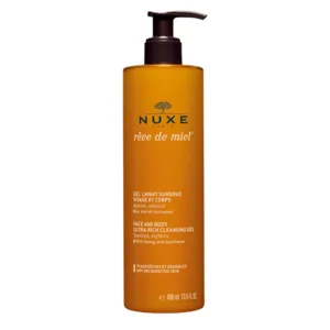 Nuxe Rêve de Miel gel douche surgras visage et corps