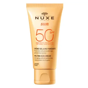 Nuxe Sun crème fondante visage SPF 50+ protection solaire