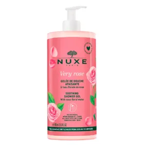 Nuxe Very Rose gelée de douche apaisante tous types de peaux