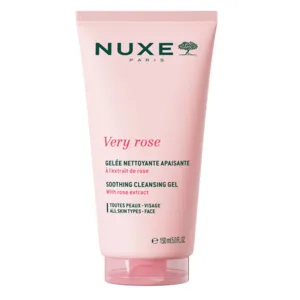 Nuxe Very rose gelée nettoyante apaisante à l'extrait de rose