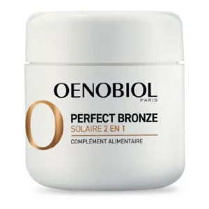 Autobronzant et préparateur solaire Perfect Bronze Oenobiol capsules
