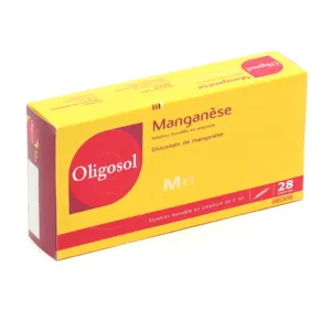 Ampoule Oligosol manganèse
