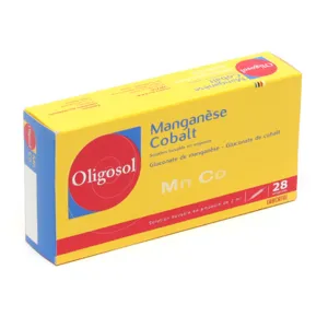 Oligosol manganese cobalt ampoules