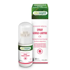 Olioseptil gorge larynx spray d'Ineldea