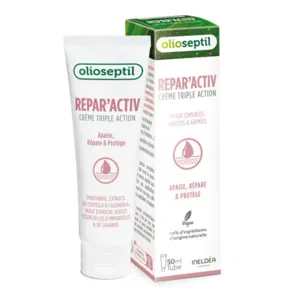 Olioseptil Crème triple action Repar Activ