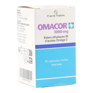 Médicament Omacor contre le cholestérol et les triglycérides