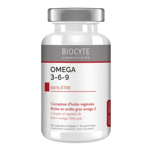 Capsules Omega 3 6 et 9 Biocyte