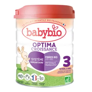 Babybio Optima Croissance 3 certifié bio