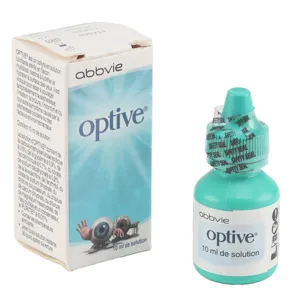 Solution hydratante Optive pour l'oeil