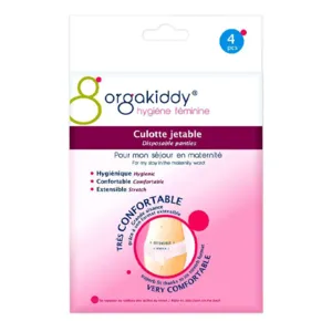 Orgakiddy culotte jetable accouchement x4