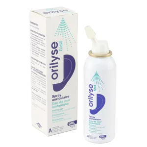 Orilyse fast Spray pour nettoyer les oreilles