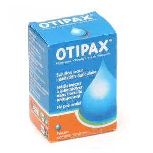 Otipax en goutte auriculaire