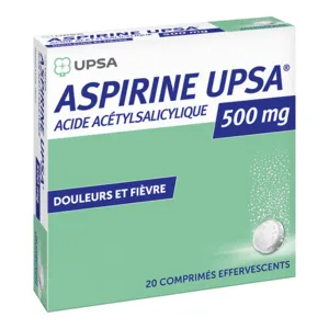 UPSA aspirine 500 mg effervescent