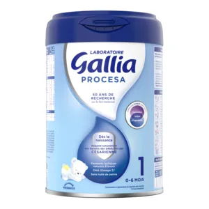 Gallia Procesa lait 1er âge césarienne