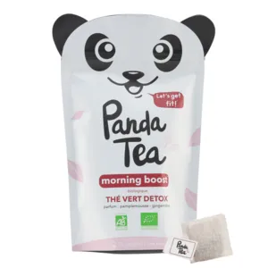 Thé vert détox bio Panda Tea Morning Boost