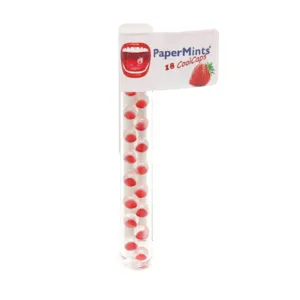 PaperMints capsules Fraise mauvaise haleine