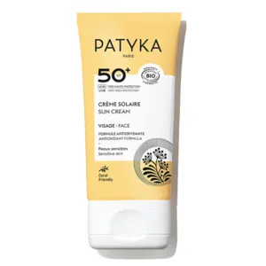 Crème solaire visage antioxydante bio Patyka SPF 50+