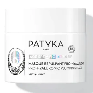 Masque visage repulpant Pro Hyaluronic Nuit bio Patyka