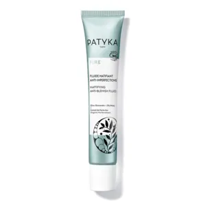 Fluide matifiant anti imperfections peaux grasses Patyka