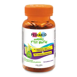 Probiotiques en gommes P'tit biotic de Pediakid