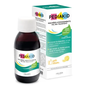 Pediakid sirop nausées-vomissements mal des transports