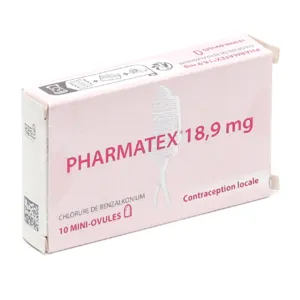 Pharmatex spermicide en mini ovule