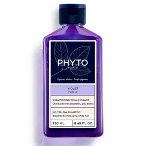 Shampoing déjaunissant cheveux blancs Phyto violet