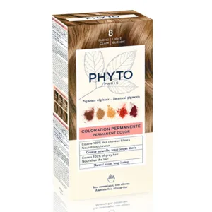 Coloration Phytocolor Permanente Blond clair 8