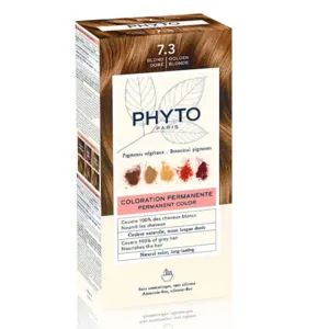Coloration Phytocolor permanente Blond doré 7,3