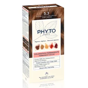 PhytoColor Coloration permanente Châtain Clair doré 5,3