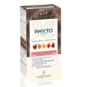 Coloration Phytocolor Permanente Marron Clair Cappuccino 6,77