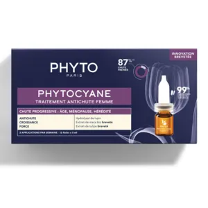 Phytocyane traitement antichute progressive pour femme