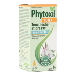 Phytoxil sirop sans sucre toux mixte