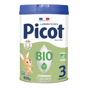 Picot 3 lait de croissance bio