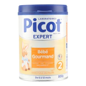 Picot Bébé gourmand lait infantile 2ème âge