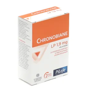Pileje Chronobiane Mélatonine 1,9 mg libération prolongée