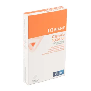 Capsule vitamine D PileJe D3 Biane