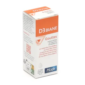 Pileje D3 Biane vitamine D gouttes